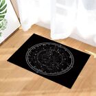 Fun Horoskop schwarze Badematte Schaumstoff Fußmatten für Zuhause Innen Küche waschbar