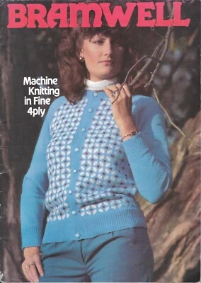 Juval Designs, Bramwell Machine Knitting Instructions In 4-Ply - Image 1 of 2