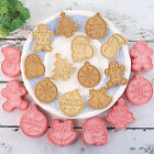 8PC Christmas Cookie Cutter Set Christmas Baking Snowflake Biscuit Mold