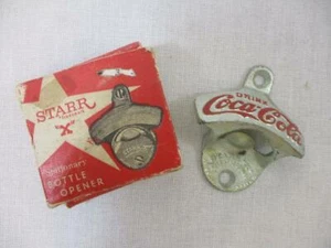 Original STARR "X" Coca-Cola Bottle Opener circa 1920's - Picture 1 of 7