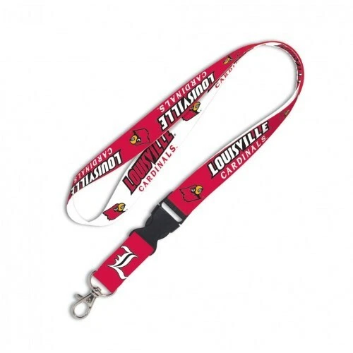 Louisville Cardinals Official NCAA Buckle Lanyard Key Strap Keychain by WinCraft
