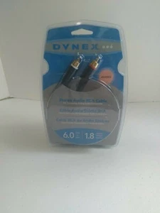Dynex S-Video & Cinch Stereo Audiokabel - 6 Fuß Neu - Bild 1 von 1