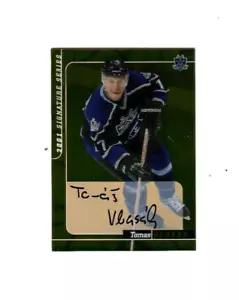 Tomas Vlasak 2000-01 Be A Player Signature Series AUTO Gold Card # 211 - Picture 1 of 2