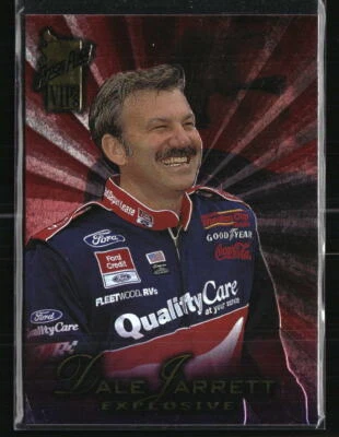 Dale Jarrett 1998 Press Pass #12 Racing Card - Image 1 of 2