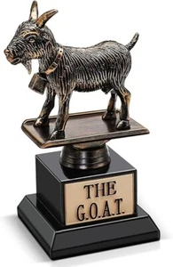 Flexzion the Goat Trophy - G.O.A.T Greatest of All Time Funny Trophy for Adul... - Picture 1 of 7
