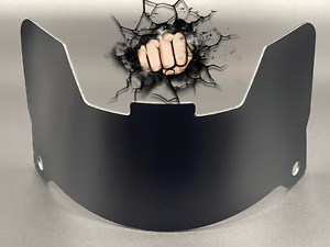 Gloss Black Full Size Helmet Visor (Display Only) Replica/Speed/Flex Compatible