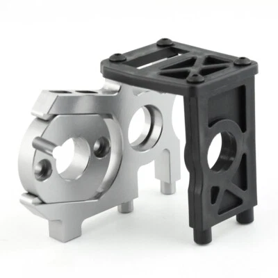 Nitro to Electric Brushless Motor Mount Holder Fit For 1/8 HSP RC Car DIY Parts - Image 1 of 4