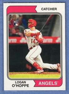 Tarjeta de novato Topps Heritage Logan O'Hoppe 2023 #318 Angels RC QTY - Imagen 1 de 2