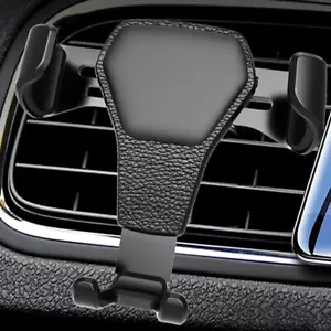 Universal Gravity Car Phone Holder Air Vent Clip Mount Mobile Auto Stand Holder - Picture 1 of 6