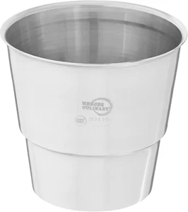 Mercer Culinary Shake Collar, 4.34 Inch Top Diameter, Stainless - Picture 1 of 12