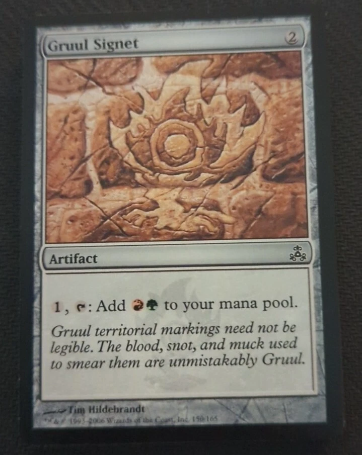 Gruul Signet Guildpact Magic The Gathering NM/Lp - Image 1 of 1