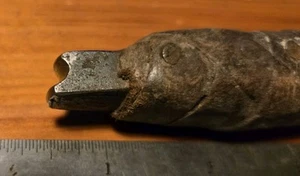   Herramientas de trabajo de cuero vintage pliegues de extremo doble único - Imagen 1 de 11