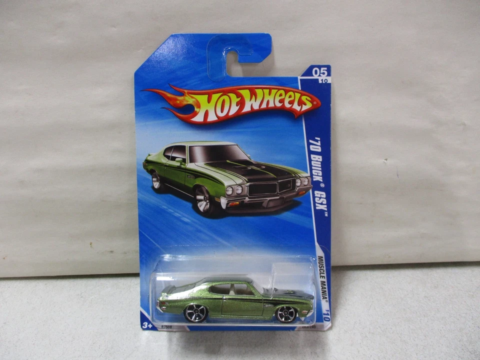 Hot Wheels 1970 Olds 442 RARE Pearl Yellow 2010 Hot Auction Series #10 of 10 MIB