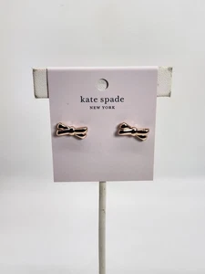 Kate Spade New York Double Bow Ohrstecker - Roségold - Bild 1 von 2