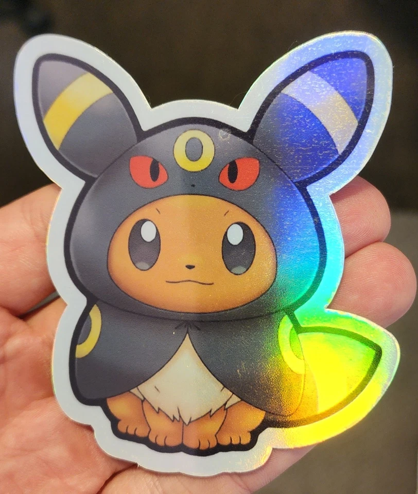 Eevee - Calcomanía - Pokemon - Anime - Hágalo usted mismo - Pegatina - Holográfica  Foto 1 de 1