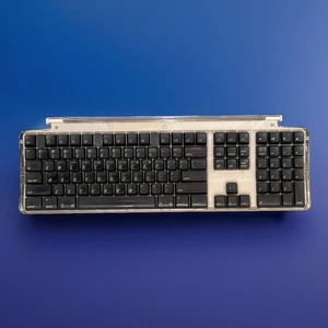 Vintage & Genuine Apple Macintosh Pro Keyboard 109-keys (USB) Black M7803 - Picture 1 of 7