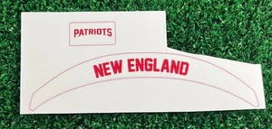 NEW ENGLAND PATRIOTS MINI HELMET DECAL S SET for RIDDELL SPEED - 2025 "RIVALRY" - Picture 1 of 1