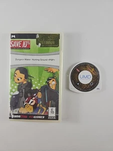 Dungeon Maker Hunting Ground PSP en estuche Gamestop sin videojuego manual Sony - Imagen 1 de 11