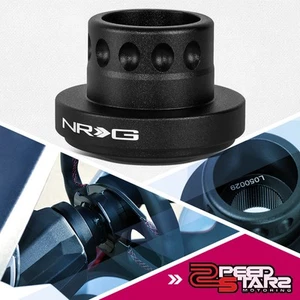 NRG Black Steering Wheel Short Hub Adapter for 91-98 BMW E36 E39 E31 M3 Z3 325i - Picture 1 of 7