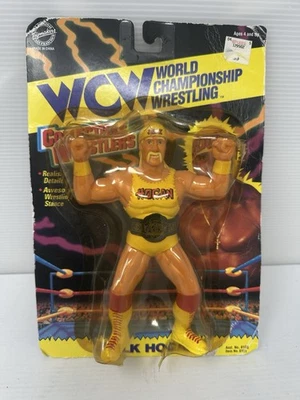 Figura de acción de Hulk Hogan WCW 1994 sellada Toymakers WWF WWE de colección Foto 1 de 4