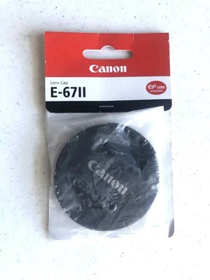 NEW Orig Package Canon E-67 II 67mm Lens Cap - Image 1 of 2