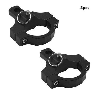 1 Pair UTV ATV Mount Bracket for LED Whip Light Bar Fit 1.75" to 2" Rollbar Cage - Image 1 of 4