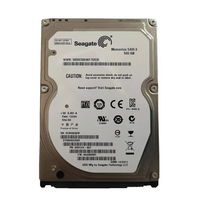 Seagate 500GB ST9500325AS 5400RPM SATA 2.5" Laptop HDD Hard Disk Drive - Image 1 of 4