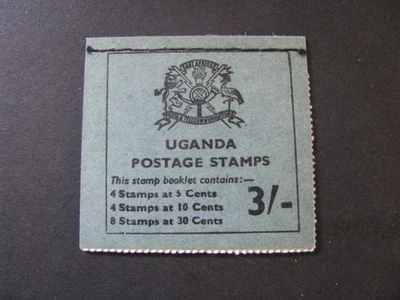 Folleto de estampillas de Uganda con Scott # 115, 116, 119... ¡Envío internacional gratuito! Foto 1 de 4