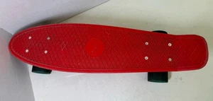 Penny Skateboard 22" Red w Green Wheels Skate Australia - Picture 1 of 10