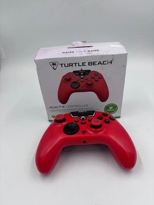 Turtle Beach REACT-R Controller Rosso Xbox Series X|S One PC -RT  LEGG. DIFETTO. - Immagine 1 di 4