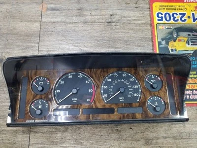 Velocímetro Cluster MPH EE. UU. Se adapta a 95-97 XJ6 219185 Foto 1 de 4