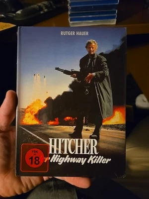 Hitcher (Blu-ray/DVD, Mediabook Digibook, Rutger Hauer, 1986, Region Free) - Image 1 of 2