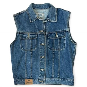 Vintage PS Gitano Denim Vest - Women's Size Small - Picture 1 of 6