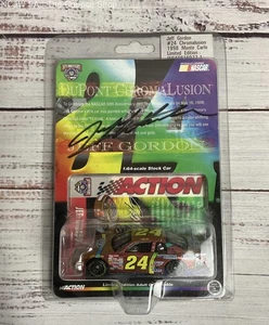 Autographed 1998 Jeff Gordon #24 Dupont Monte Carlo Chevy Diecast Car - Picture 1 of 4