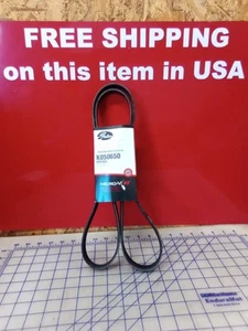 Gates Micro-V AT V-BELT K050650, New Old Stock, Free Shipping - Picture 1 of 6