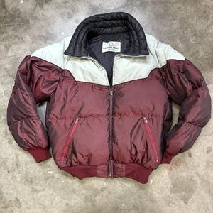 PACIFIC TRAIL SPORTSWEAR Men's Vintage Western Jacket Coat Medium Gray Red - Picture 1 of 7