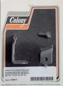 THROTTLE CABLE BRACKET HARLEY KNUCKLEHEAD PANHEAD 9005-4 - Picture 1 of 1