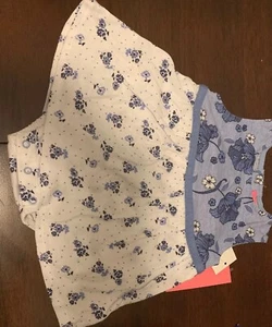 Isaac Mizrahi Bebé Niñas Traje de soltero Ropa de juego con sombrero 0-3 meses - Imagen 1 de 5