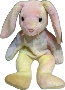 Ty Beanie Baby Hippie the Bunny. RARO/RETIRADO/ERRORES DE ETIQUETA - Imagen 1 de 12