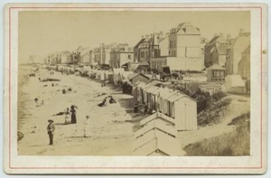 Cabinet 1870-80. Channel beach to locate. Normandy? Picardy?... - Picture 1 of 2