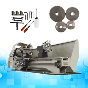 WM210V 8"X24" Metric Thread Benchtop Metal Working Lathe 110V 1100W Motor - Picture 1 of 24