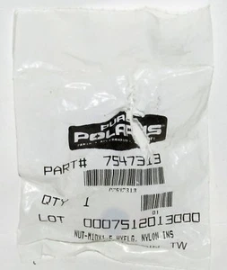 NEW POLARIS ENGINEERED PARTS NUT M10X1.5 HXFLG GENUINE OEM PART NO. 7547313 - Picture 1 of 2