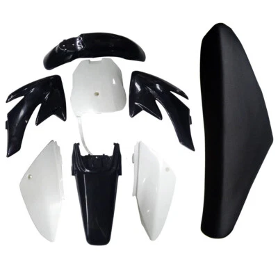 Plastics Fender Fairing Kit + TALL SEAT KIT For HONDA CRF70 XR70 Taotao Pit Bike - Image 1 of 4