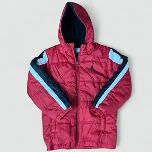 Nike Jordan puffer coat - Youth XL / Adult Small full Zip Fleece Lined coat - Picture 1 of 4
