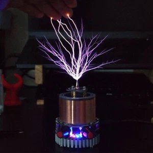 SSTC Artificial Lightning Tesla Coil Musical Dual Class-E Solid Educational Tool - Picture 1 of 10