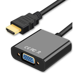HDMI Male to VGA Female 1080P Video Converter Adapter Cable for TV / Monitor
