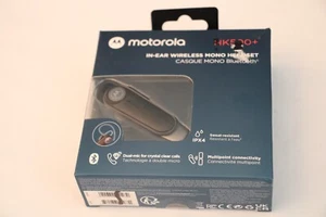 NEW Motorola In-Ear Bluetooth Wireless Mono Headset HK500+ Black - Photo 1 sur 4