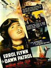 86652 DAWN PATROL AVIATION DRAMA ERROL FLYNN PILOT Wall Print Poster AU