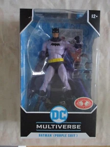 McFarlane DC Multiverse Batman Purple Suit Platinum Box Nick Great for Opener - Picture 1 of 5