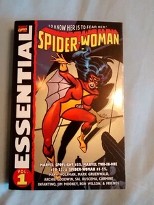 THE ESSENTIAL SPIDER-WOMAN Vol. 1- Wolfman, Goodwin, Buscema, '05 1st PB Edition - Picture 1 of 2
